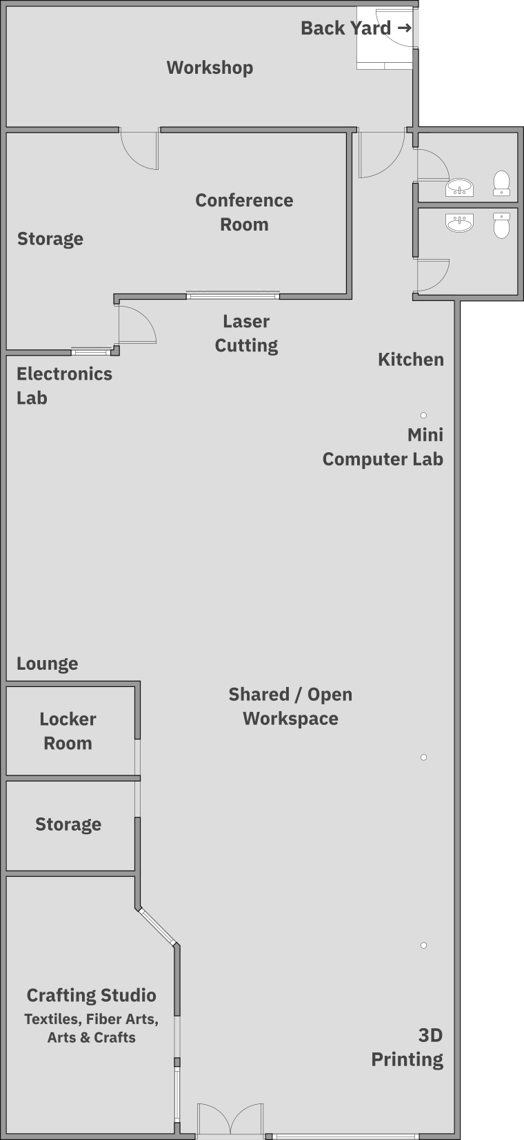 Image of the Root Access floorplan.